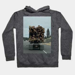 oregon logging truck Hoodie